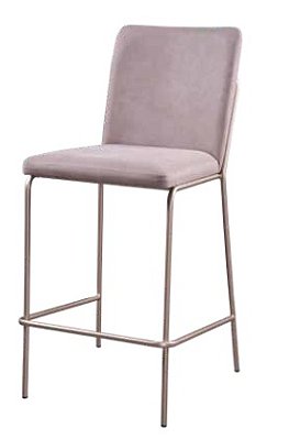 Banqueta Indiana Com Pés de Metal