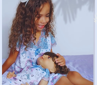 Camisola infantil Princesa encantada