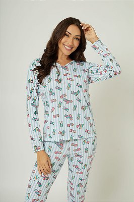 Pijama Feminino Longo - Marshmallow