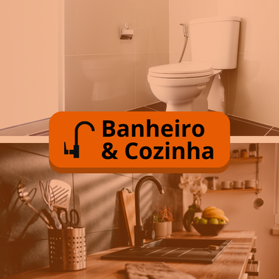 (1) Banheiro e Cozinha