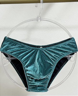 Sunga Bodybuilder Veludo - IFBB - Verde Jade