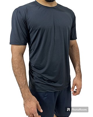 Camiseta Masculina Dry-Fit Lisa - Poliamida