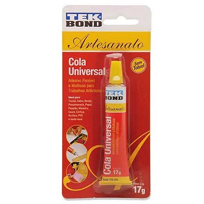 Cola Universal TEKBOND Artesanato 17g