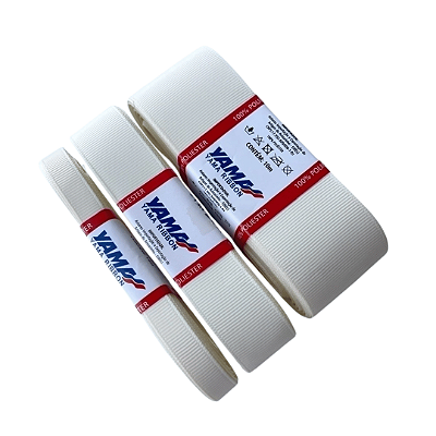 Fita Gorgurão YAMA | 5 Metros | Cor: 028 Antique White