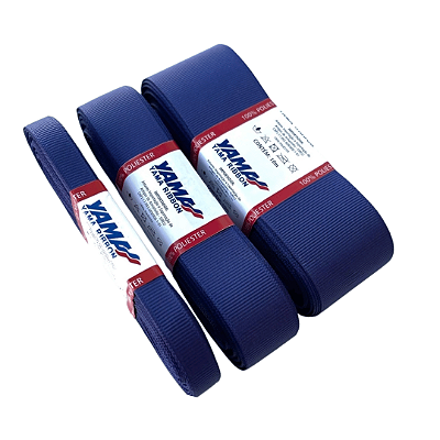 Fita Gorgurão YAMA | 5 Metros | Cor: 371 Ink Blue