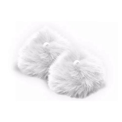 Pompom Pelúcia 70mm | Branco