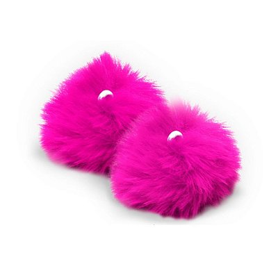 Pompom Pelúcia 70mm | Rosa Escuro