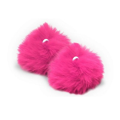 Pompom Pelúcia 50mm | Rosa Neon