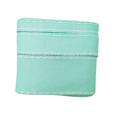 Kit Fita Jeans SINIMBU Pespontada | Verde Candy Pesponto Branco