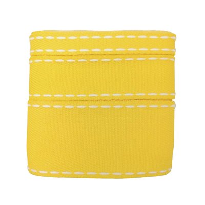 Kit Fita Jeans SINIMBU Pespontada | Amarelo Pesponto Branco