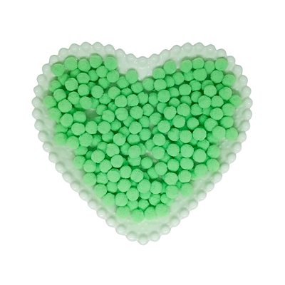 Pompom Mini 10mm C/ 100 unidades | Cor: Verde Candy
