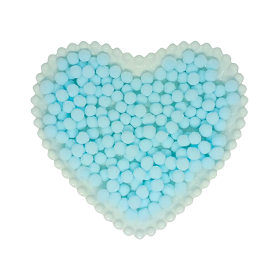 Pompom Mini 10mm C/ 100 unidades | Cor: Azul Candy