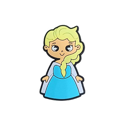 Aplique Emborrachado Yama Princesas da Disney | Elsa