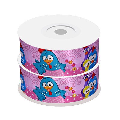 Fita de Gorgurão Estampada Pintadinha | 38mm | 2 Metros