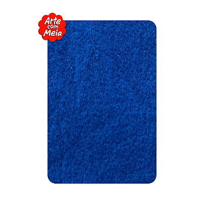 Meia de Seda Arte com Meia Premium | 2 Unidades | Cor: Azul Royal