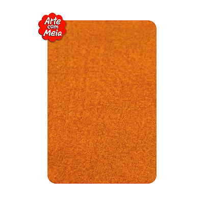 Meia de Seda Arte com Meia Premium | 2 Unidades | Cor: Laranja