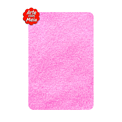 Meia de Seda Arte com Meia Premium | 2 Unidades | Cor: Rosa