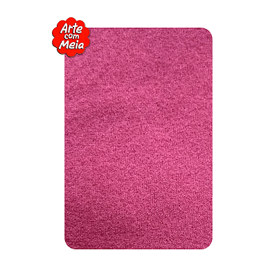 Meia de Seda Arte com Meia Premium | 2 Unidades | Cor: Rose Escuro