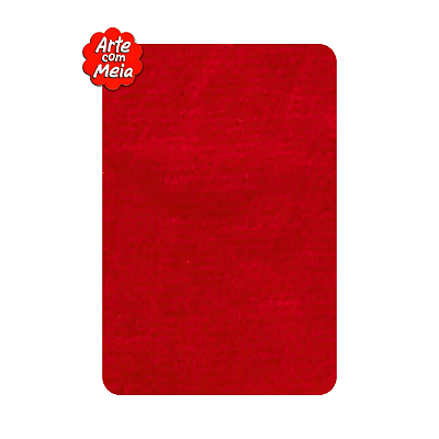 Meia de Seda Arte com Meia Premium | 2 Unidades | Cor: Vermelho