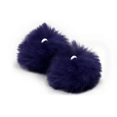 Pompom Pelúcia 70mm | Azul Marinho