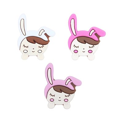 Aplique Emborrachado Menina Páscoa