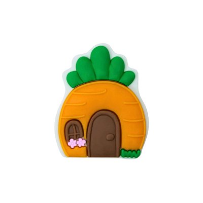 Aplique Emborrachado Casa De Cenoura  Páscoa