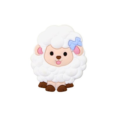 Aplique Emborrachado de Páscoa Ovelha