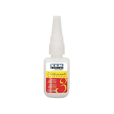 Adesivo Instantaneo N3 Tek Bond 20g Alta Viscosidade