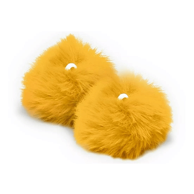 Pompom Pelúcia 50mm | Amarelo Ouro