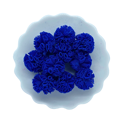 Pompom de Malha 25mm com 10 unidades | Azul Royal