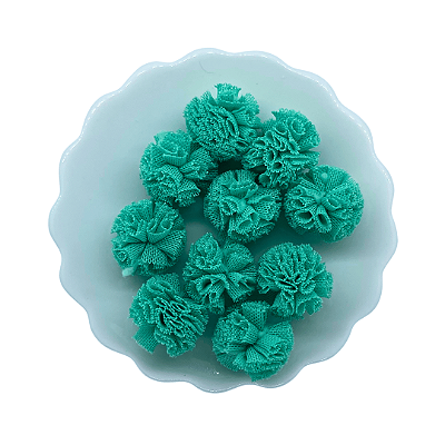 Pompom de Malha 25mm com 10 unidades | Verde Água