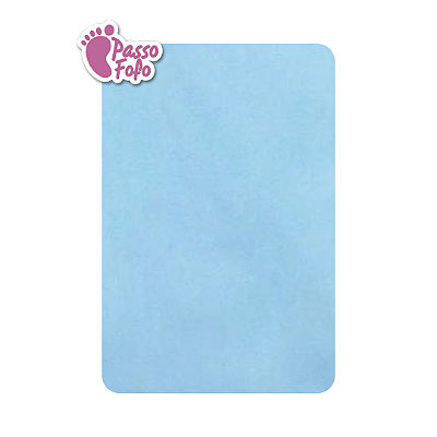 Meia de Seda Passo Fofo | Cor: Azul Candy