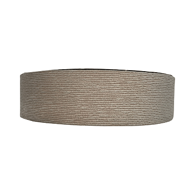Fita de Veludo Cotelê 38mm | 1 Metro | Cor: Bege
