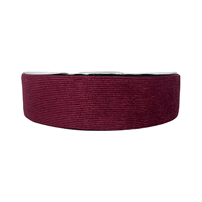 Fita de Veludo Cotelê 38mm | 1 Metro | Cor: Vinho