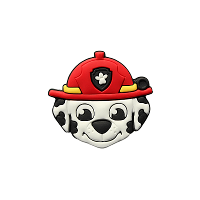 Aplique Emborrachado Personagem Patrulha Canina Marshall