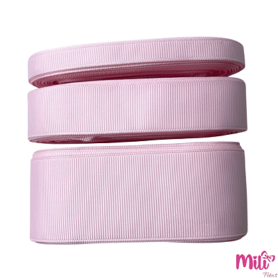 Fita Gorgurão MILI | 10 Metros | Cor: 115 Powder Pink