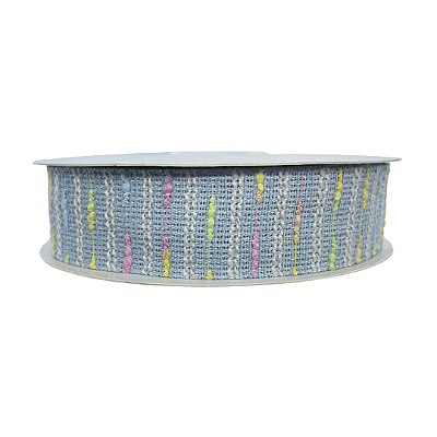 Fita Tweed Candy Color 38mm | Metro | Cor: Azul