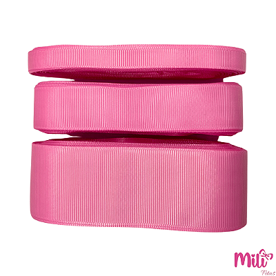 Fita Gorgurão MILI | 10 Metros | Cor: 155 Geranium Pink