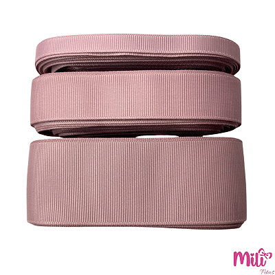 Fita Gorgurão MILI | 10 Metros | Cor: 164 Antique Mauve