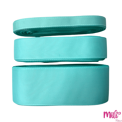 Fita Gorgurão MILI | 10 Metros | Cor: 314 Aqua