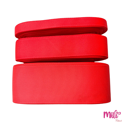 Fita Gorgurão MILI | 10 Metros | Cor: 600 Neon Orange