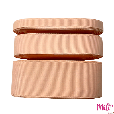 Fita Gorgurão MILI | 10 Metros | Cor: 714 Petal Peach