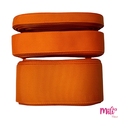 Fita Gorgurão MILI | 10 Metros | Cor: 751 Russet Orange