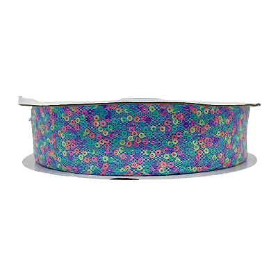 Fita de Paetê 38mm | Metro Cor: Forest