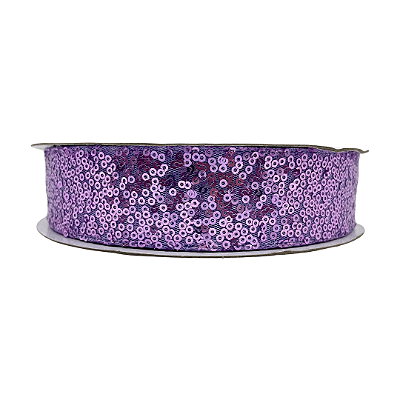 Fita de Paetê 38mm | Metro Cor: Purple