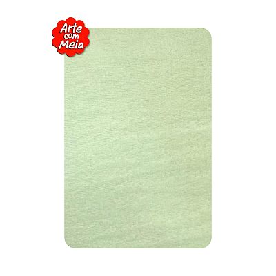 Meia de Seda Arte com Meia Premium | 2 Unidades | Cor: Verde Água