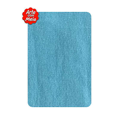 Meia de Seda Arte com Meia Premium | 2 Unidades | Cor: Azul Mineral