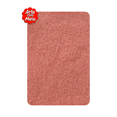 Meia de Seda Arte com Meia Premium | 2 Unidades | Cor: Salmão