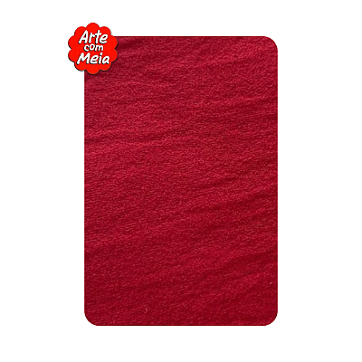 Meia de Seda Arte com Meia Premium | 2 Unidades | Cor: Vermelho Cravo