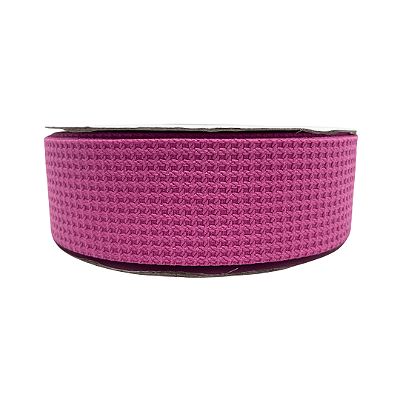 Fita Crochê Luxo 40mm | Metro | Cor: Rosa